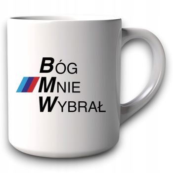 Kubek Bóg Mnie Wybrał (BMW)